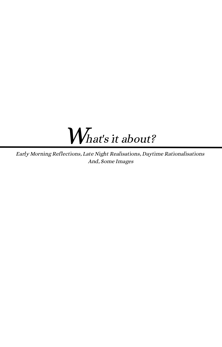 What's it about?